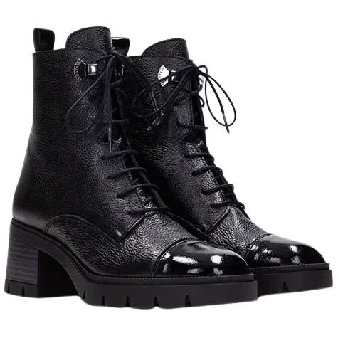 Hispanitas Boots<Block Heeled Ankle Boots - HI243605 - Black