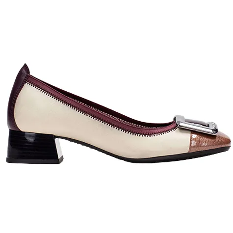 Hispanitas Shoes<Block Heeled Pumps - CHI243673 - Beige