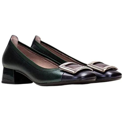 Hispanitas Shoes<Block Heeled Pumps - CHI243673 - Green