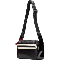 Hispanitas Bags<Ladies Crossbody Bag - BI243546 - Black/White