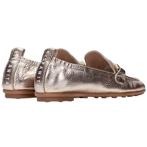 Hispanitas Shoes<Ladies Loafers - HV254027 - Gold / Metallic