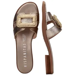 Hispanitas Sandals<Ladies Mules - HV253881 - Gold/Metallic
