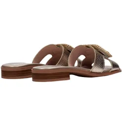 Hispanitas Sandals<Ladies Mules - HV253881 - Gold/Metallic