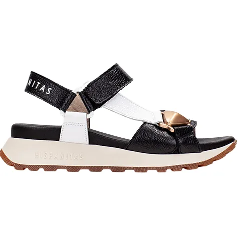 Hispanitas Sandals<Ladies Sandals - CHV253896 - Black/White