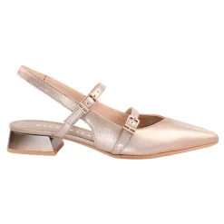 Hispanitas Heels<Ladies Sling Back Pumps- HV253922 - Gold
