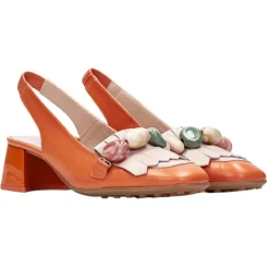 Hispanitas Heels<Ladies Sling Back Heels - HV253945 - Coral