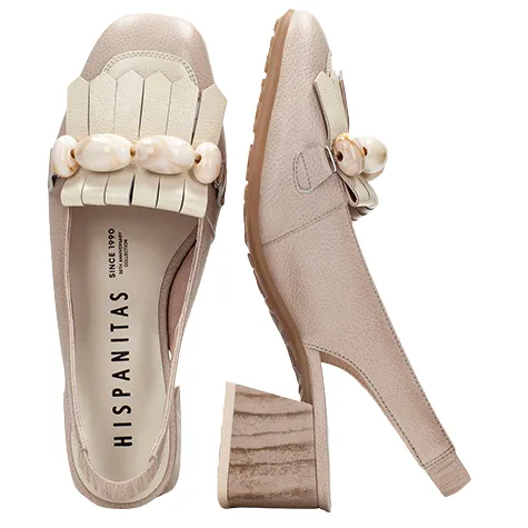 Hispanitas Heels<Ladies Sling Back Heels - HV253945 - Taupe