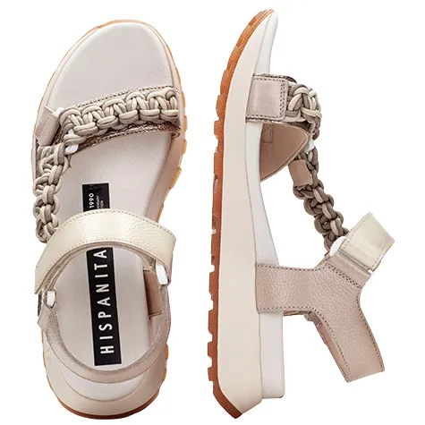 Hispanitas Sandals<Ladies Walking Sandals - HV253898 - Taupe