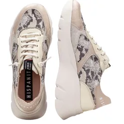 Hispanitas Trainers<Ladies Wedge Trainers - PHV253819 - Taupe