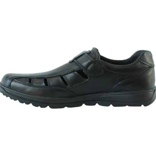 Imac Sandals<Mens Closed Toe Sandals - 151220 - Black