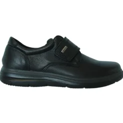 Imac Mens Wide Fitting | Shoes<Velcro Wide Fit Shoes - Florence - Black