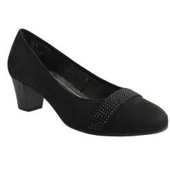 Jana Heels<Block Heeled Pumps - 22465-41 - Black