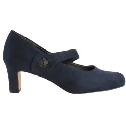Jana Heels<Cross Strap Pumps - 22473-41 - Navy
