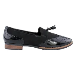 Jana Shoes<Ladies Loafers - 74260-41 - Black