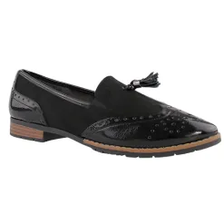 Jana Shoes<Ladies Loafers - 74260-41 - Black