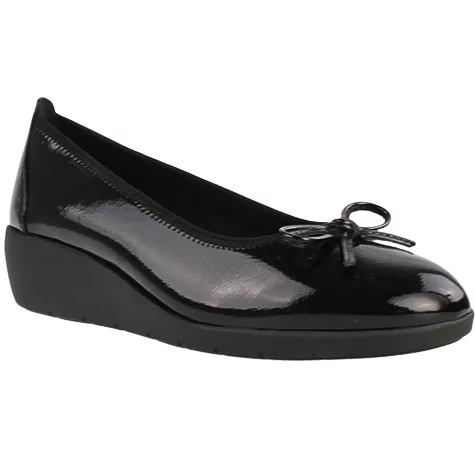 Jana Shoes<Wedge Pumps - 22162-43 - Black Patent