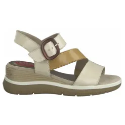 Jana Sandals<Wedge Sandals - 28216-28 - Beige