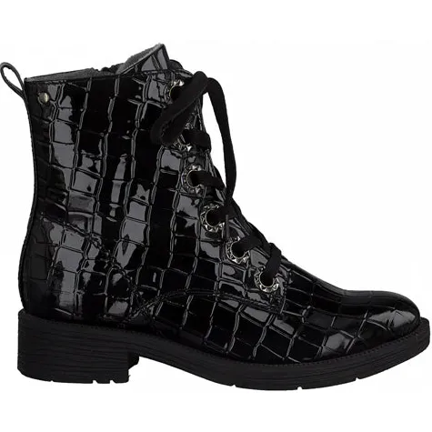 Jana Boots<Ankle Boots - 25264-29 - Black Croc