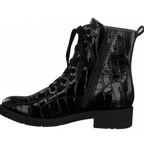 Jana Boots<Ankle Boots - 25264-29 - Black Croc