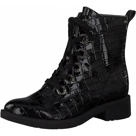 Jana Boots<Ankle Boots - 25264-29 - Black Croc