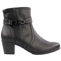 Jana Boots<Block Heeled Ankle Boots - 25363-43 - Black