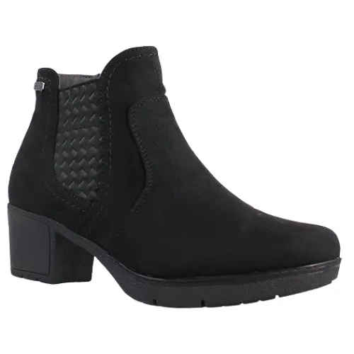 Jana Boots<Block heeled Ankle Boots - 26489-43 - Black