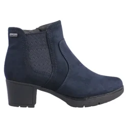 Jana Boots<Block Heeled Ankle Boots - 26489-43 - Navy