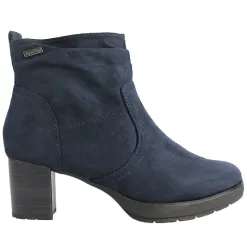 Jana Boots<Block Heeled Ankle Boots - 26378-43 - Navy