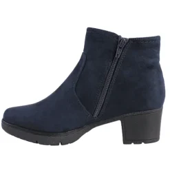 Jana Boots<Block Heeled Ankle Boots - 26489-43 - Navy