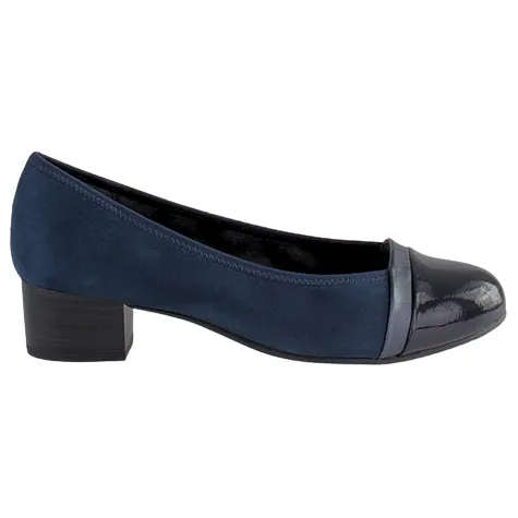 Jana Heels<Block Heeled Pumps - 22366-41 - Navy