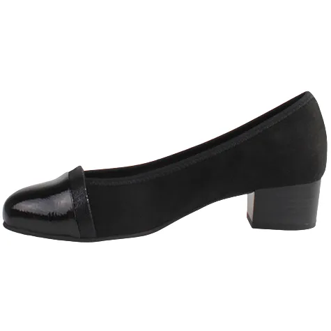 Jana Heels<Block Heeled Pumps - 22366-41 - Black