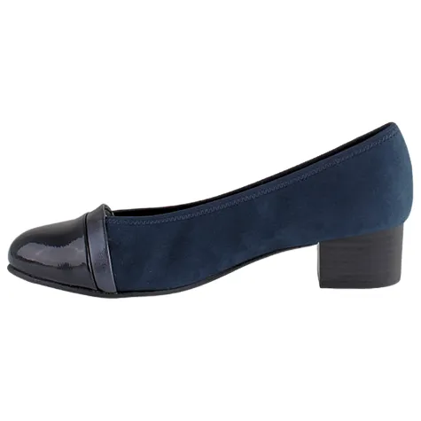 Jana Heels<Block Heeled Pumps - 22366-41 - Navy