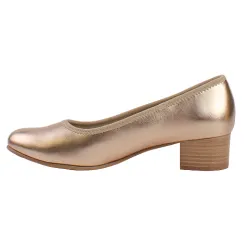 Jana Heels<Block Heeled Pumps - 22360-42 - Gold