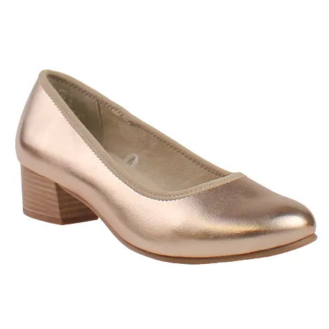 Jana Heels<Block Heeled Pumps - 22360-42 - Gold