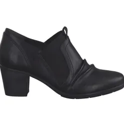 Jana Heels<Block Heeled Shoes - 24462-25 - Black