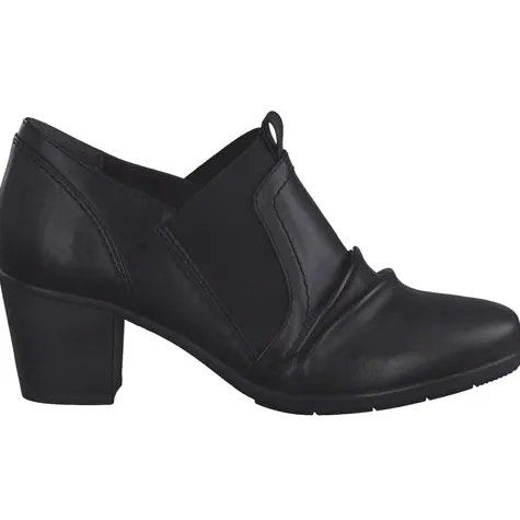 Jana Heels<Block Heeled Shoes - 24462-25 - Black