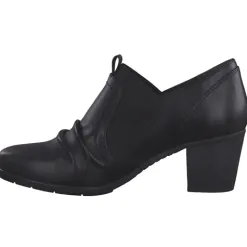 Jana Heels<Block Heeled Shoes - 24462-25 - Black