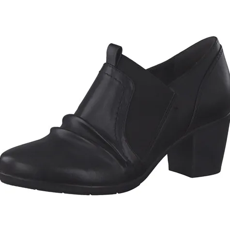 Jana Heels<Block Heeled Shoes - 24462-25 - Black