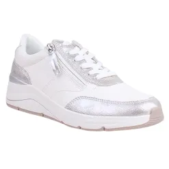 Jana Trainers<Ladies Trainers - 23777-43 - White / Silver