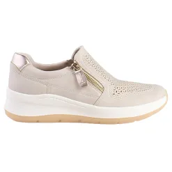 Jana Trainers<Ladies Wedge Trainers - 24767-44 - Beige
