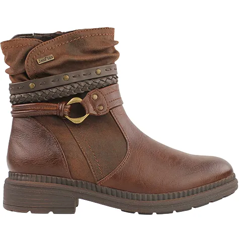 Jana Boots<Ladies Ankle Boots - 25464-43 - Cognac
