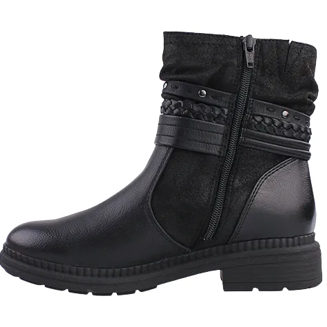 Jana Boots<Ladies Ankle Boots - 25464-43 - Black