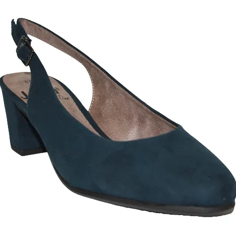 Jana Heels<Ladies Block Heels - 29460-42 - Navy Suede