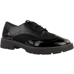 Jana Shoes<Ladies Brogues - 23770-43 - Black
