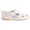 Jana Shoes<Ladies Cross Strap Shoes - 23669-44 - White