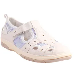 Jana Shoes<Ladies Cross Strap Shoes - 23669-44 - White