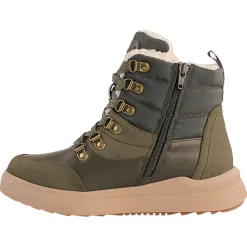 Jana Boots<Ladies Lace Up Ankle Boots - 26270-43 - Olive