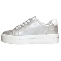Jana Trainers<Ladies Platform Trainers - 23767-43 - Silver