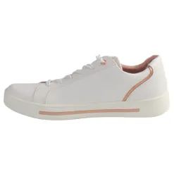 Jana Trainers<Ladies Trainers - 23660-42 - White/RoseGold