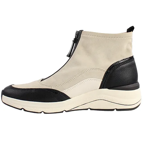 Jana Boots<Ladies Wedge Boots - 25473-43 - Ivory/Black